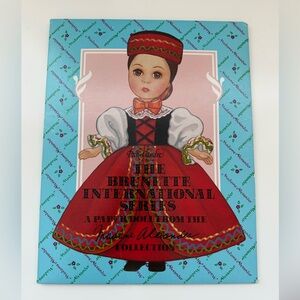 Madame Alexander Red and White Paper Doll